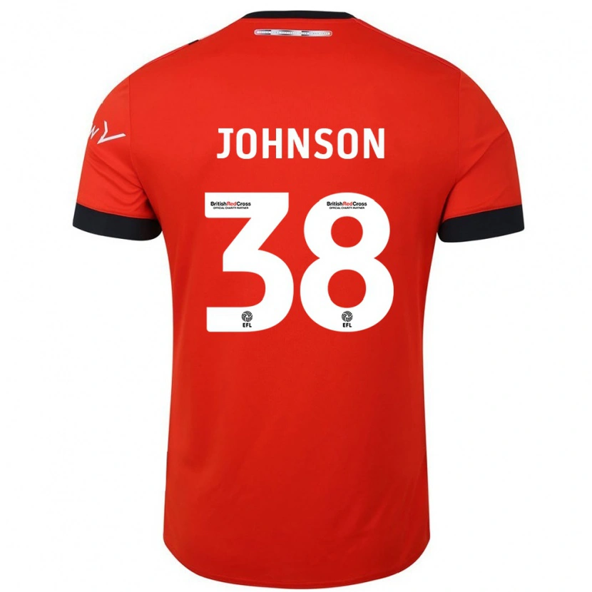 Danxen Mujer Camiseta Joe Johnson #38 Naranja Negro 1ª Equipación 2024/25 La Camisa