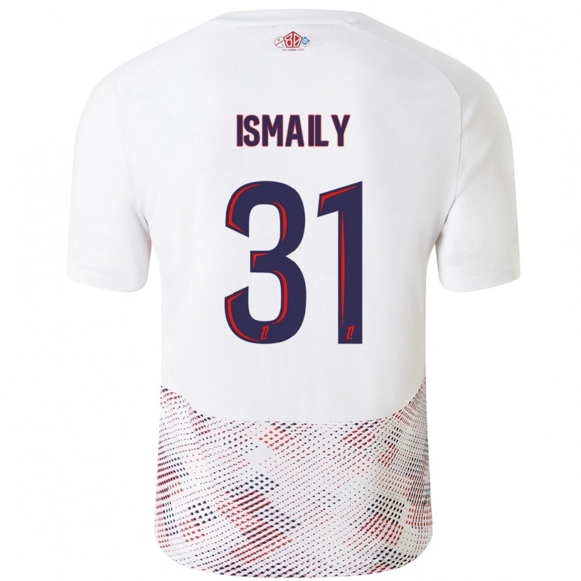 Danxen Mujer Camiseta Ismaily #31 Blanco Azul Real 2ª Equipación 2024/25 La Camisa