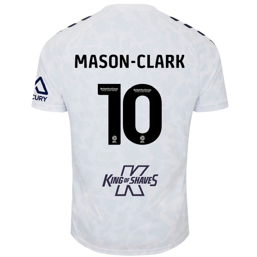 Danxen Mujer Camiseta Ephron Mason-Clark #10 Blanco 2ª Equipación 2024/25 La Camisa