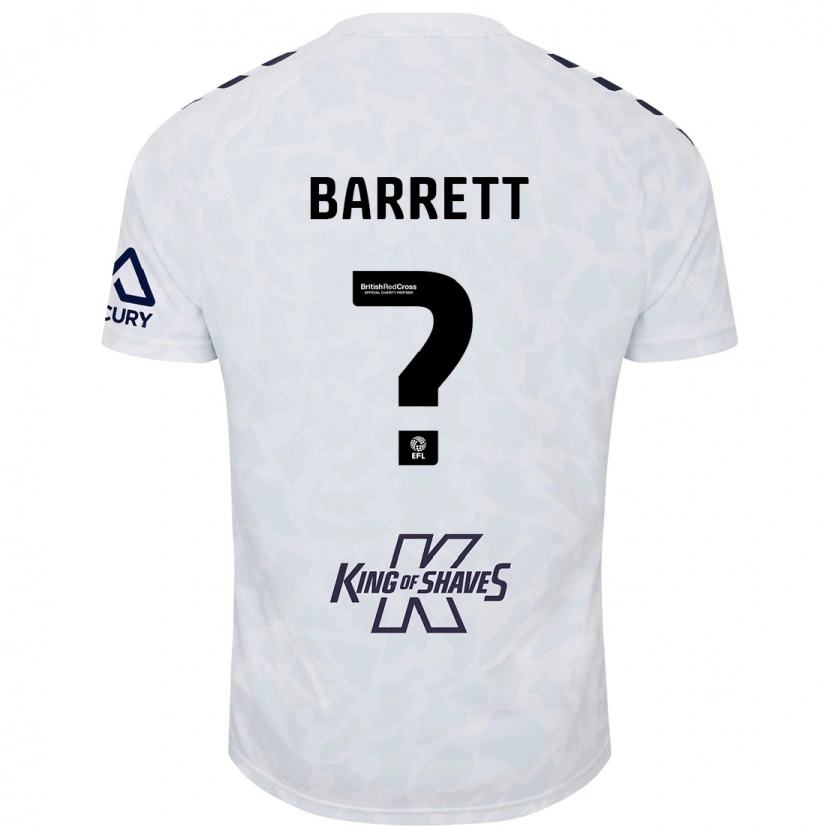 Danxen Mujer Camiseta Marlow Barrett #0 Blanco 2ª Equipación 2024/25 La Camisa