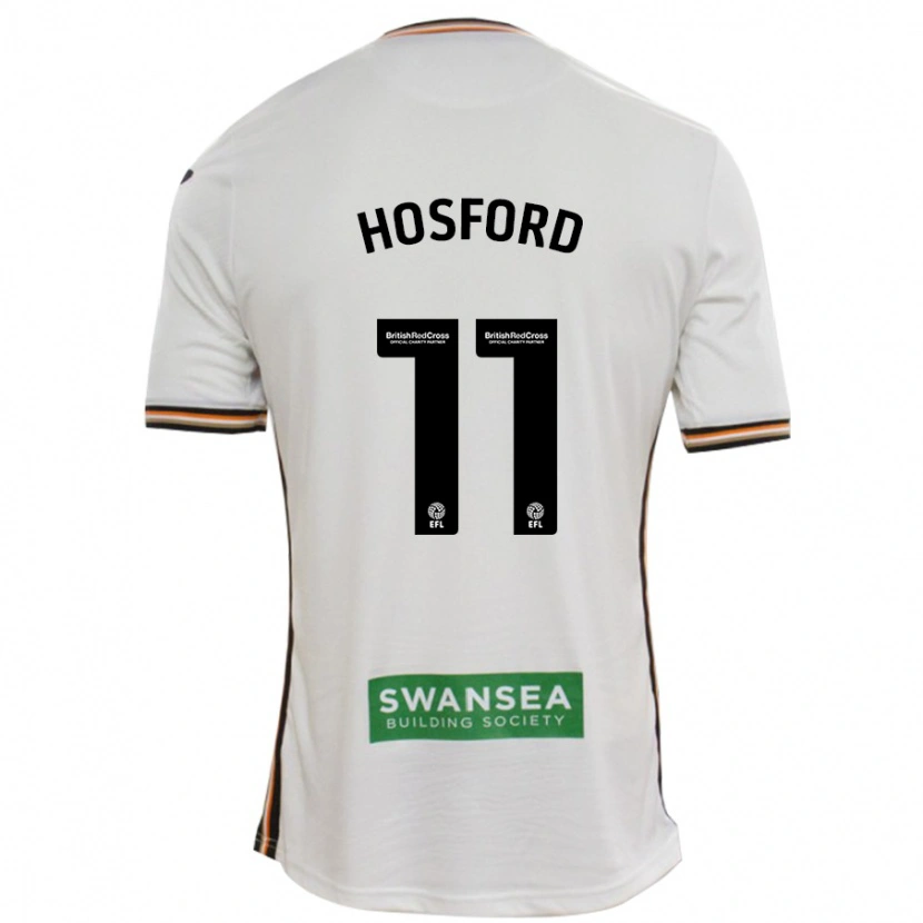 Danxen Niño Camiseta Katy Hosford #11 Blanco 1ª Equipación 2024/25 La Camisa