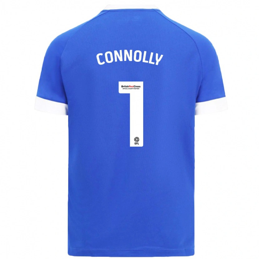 Danxen Niño Camiseta Daisy Connolly #1 Azul Cielo 1ª Equipación 2024/25 La Camisa