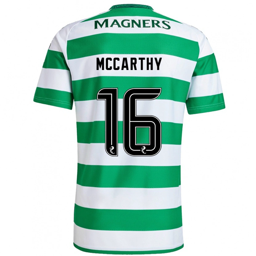 Danxen Niño Camiseta James Mccarthy #16 Verde Blanco 1ª Equipación 2024/25 La Camisa