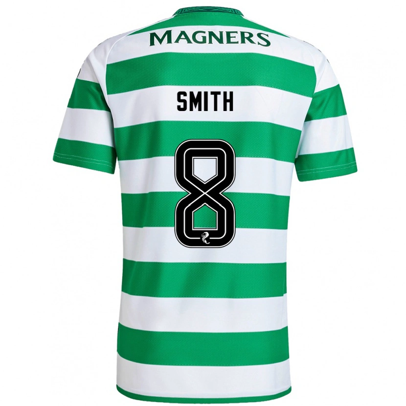 Danxen Niño Camiseta Jenny Smith #8 Verde Blanco 1ª Equipación 2024/25 La Camisa