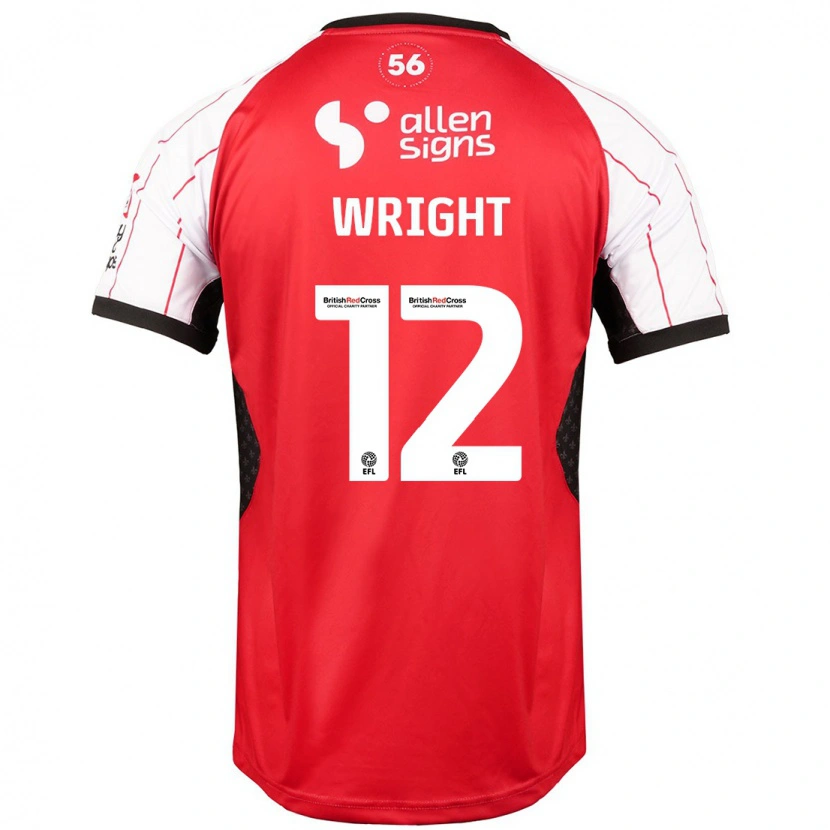 Danxen Niño Camiseta Jordan Wright #12 Blanco 1ª Equipación 2024/25 La Camisa