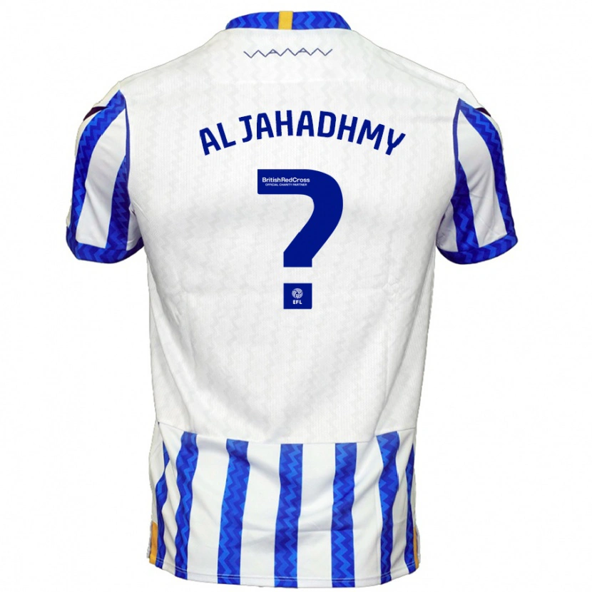 Danxen Niño Camiseta Murtadha Al-Jahadhmy #0 Azul Blanco 1ª Equipación 2024/25 La Camisa