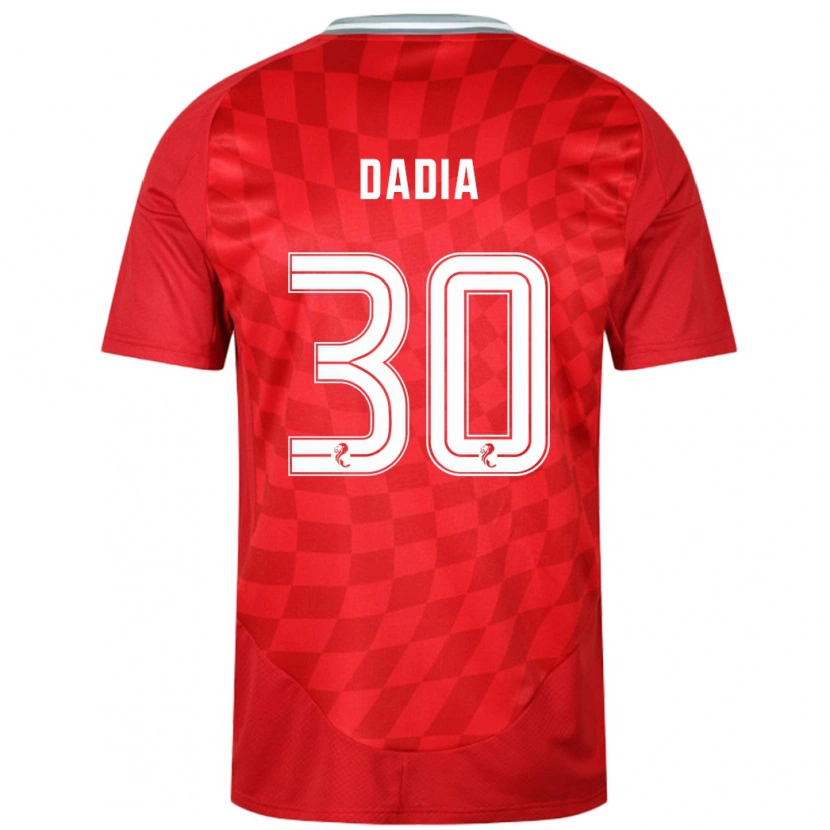 Danxen Niño Camiseta Or Dadia #30 Rojo 1ª Equipación 2024/25 La Camisa