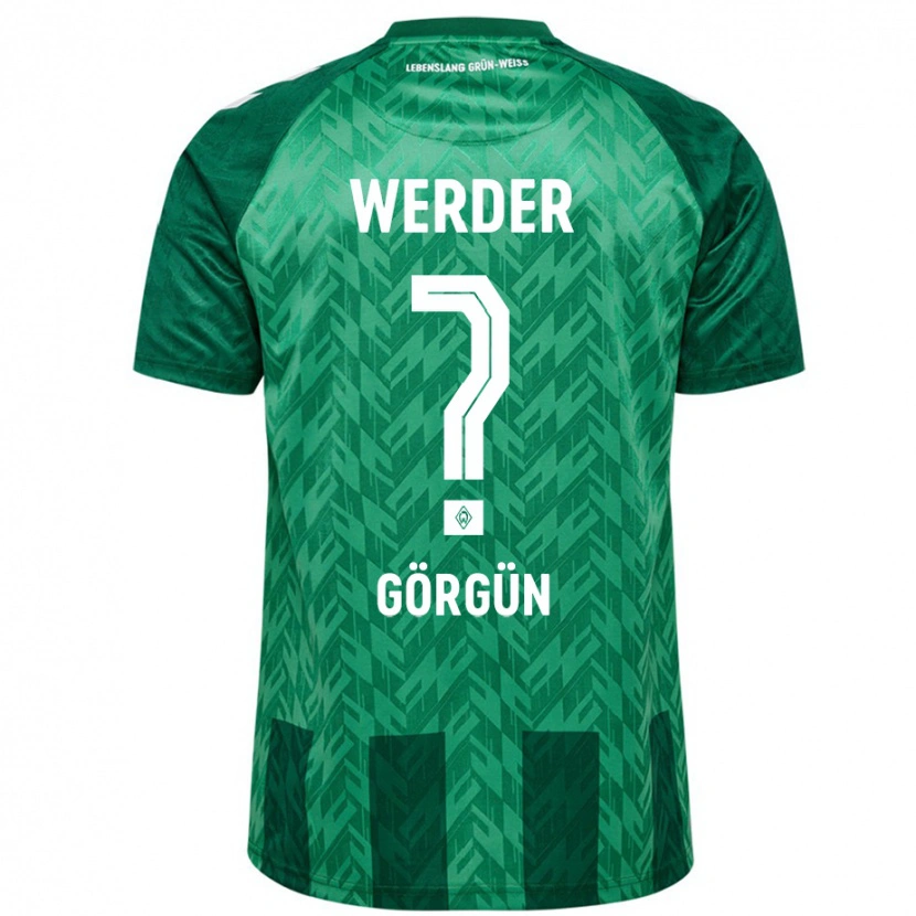 Danxen Niño Camiseta Deniz-Erdem Görgün #0 Verde 1ª Equipación 2024/25 La Camisa