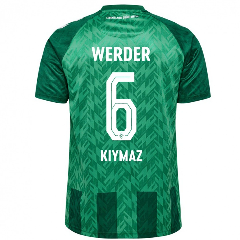 Danxen Niño Camiseta Anil Kiymaz #6 Verde 1ª Equipación 2024/25 La Camisa