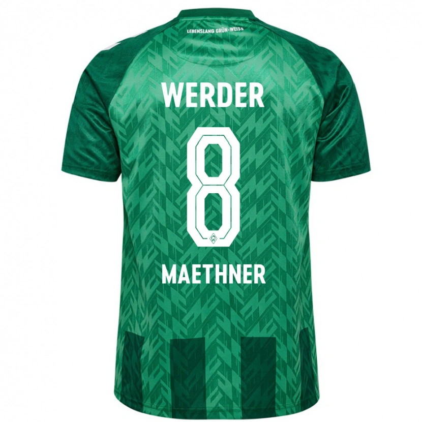 Danxen Niño Camiseta Finn Maethner #8 Verde 1ª Equipación 2024/25 La Camisa