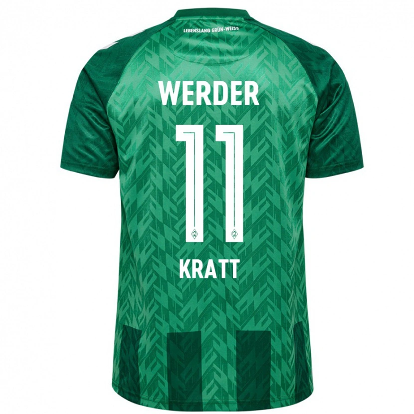 Danxen Niño Camiseta Ronan Kratt #11 Verde 1ª Equipación 2024/25 La Camisa