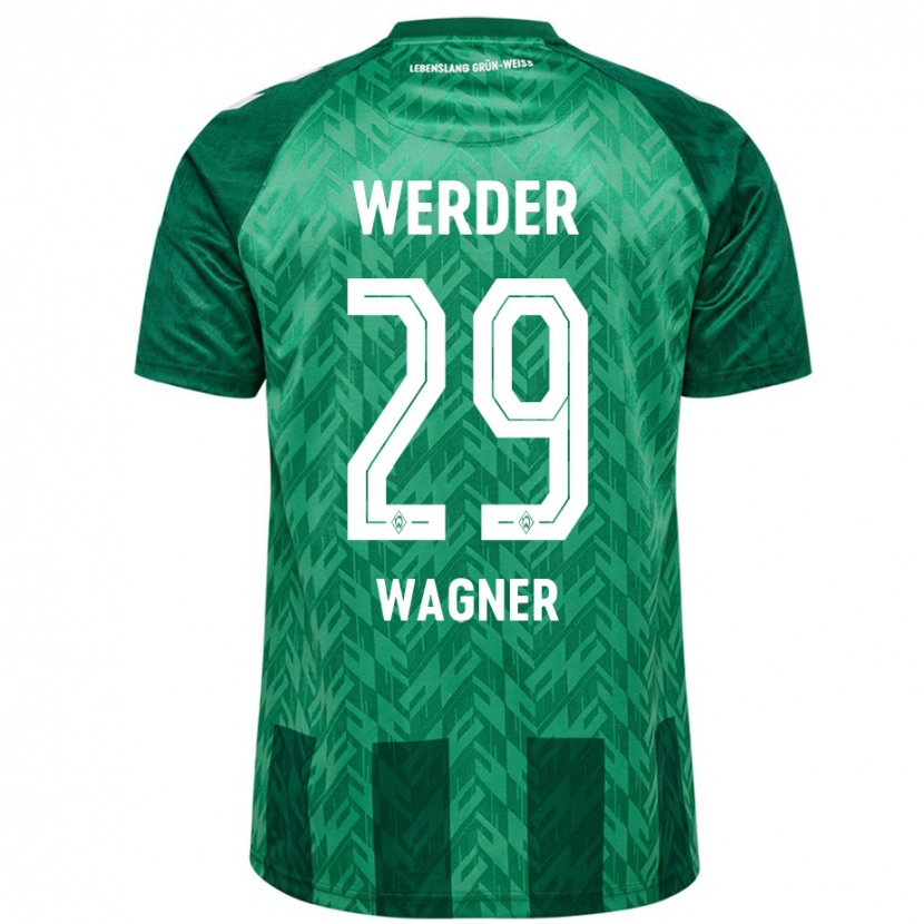 Danxen Niño Camiseta Paul Wagner #29 Verde 1ª Equipación 2024/25 La Camisa