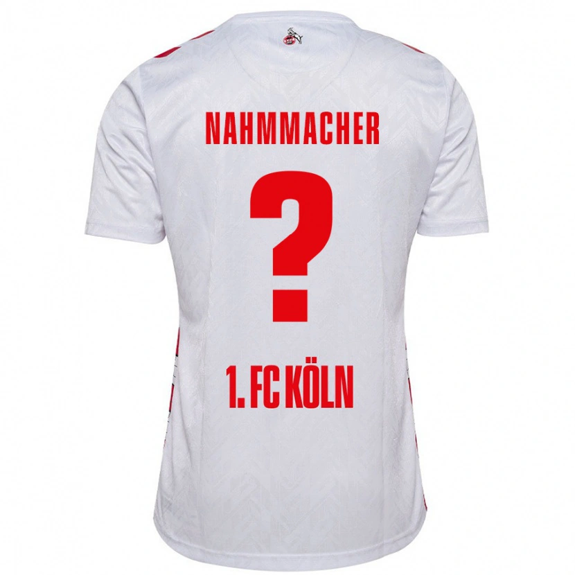 Danxen Niño Camiseta Emil Nahmmacher #0 Blanco Rojo 1ª Equipación 2024/25 La Camisa