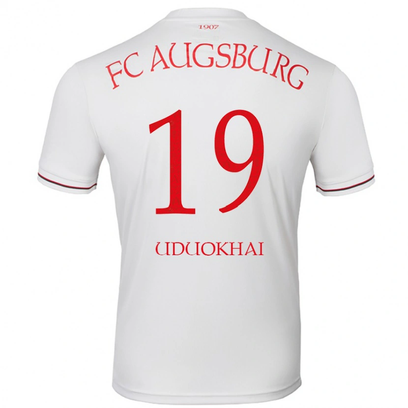 Danxen Niño Camiseta Felix Uduokhai #19 Blanco 1ª Equipación 2024/25 La Camisa