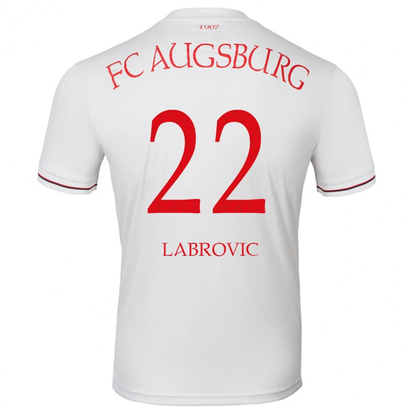 Danxen Niño Camiseta Nediljko Labrovic #22 Blanco 1ª Equipación 2024/25 La Camisa