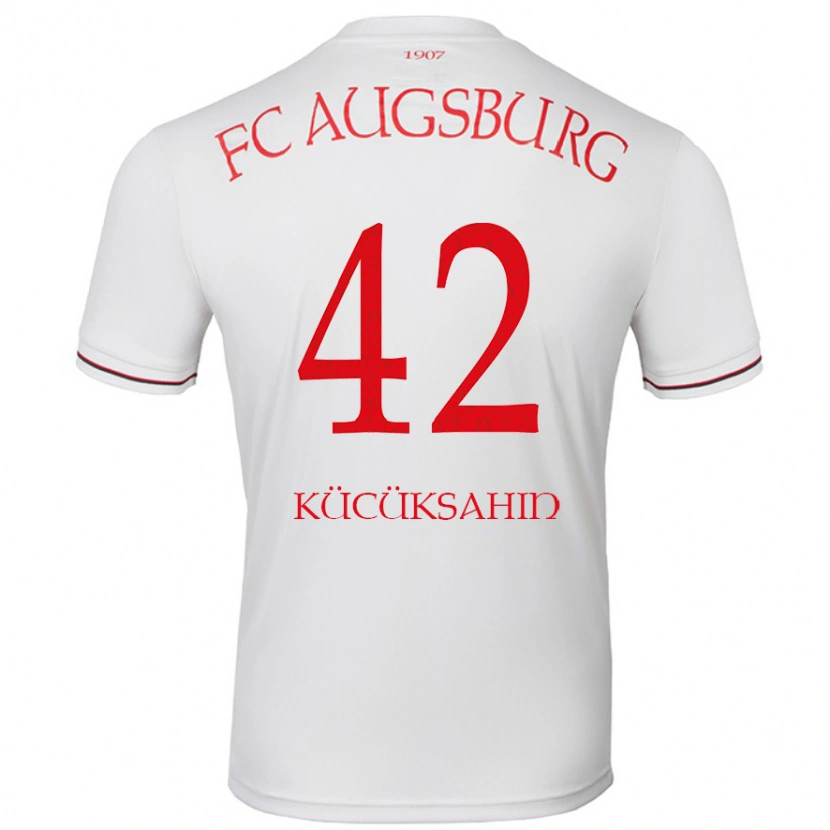 Danxen Niño Camiseta Mahmut Kücüksahin #42 Blanco 1ª Equipación 2024/25 La Camisa