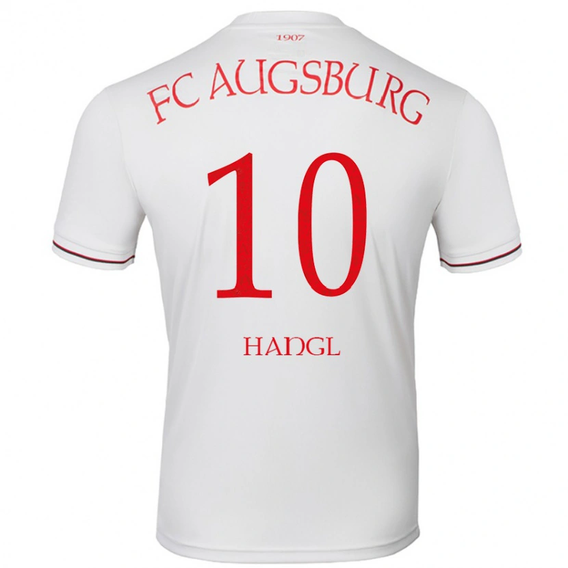 Danxen Niño Camiseta Florian Hangl #10 Blanco 1ª Equipación 2024/25 La Camisa