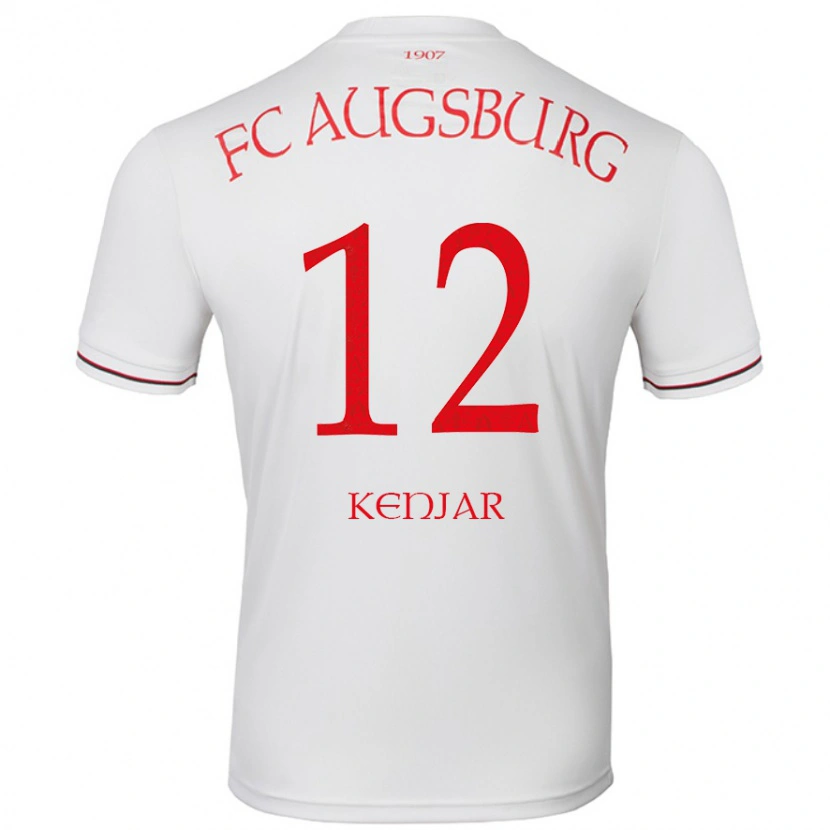 Danxen Niño Camiseta Alen Kenjar #12 Blanco 1ª Equipación 2024/25 La Camisa