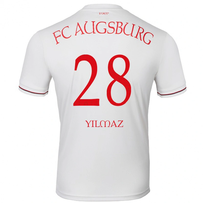 Danxen Niño Camiseta Tuna Yilmaz #28 Blanco 1ª Equipación 2024/25 La Camisa