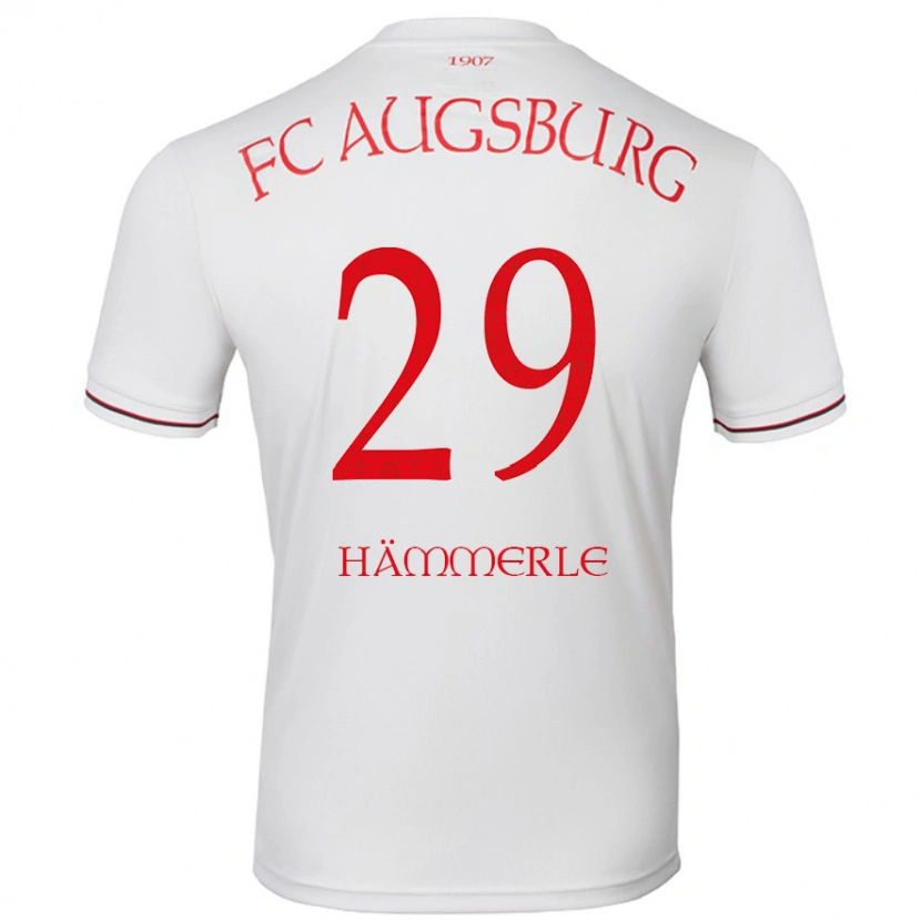 Danxen Niño Camiseta Mauro Hämmerle #29 Blanco 1ª Equipación 2024/25 La Camisa