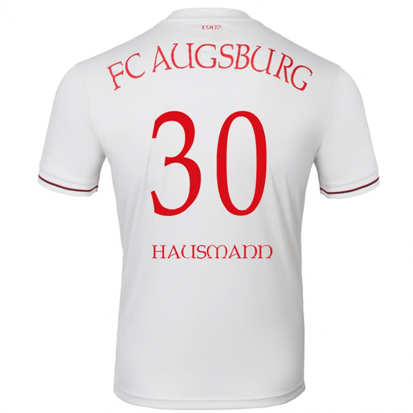 Danxen Niño Camiseta Daniel Hausmann #30 Blanco 1ª Equipación 2024/25 La Camisa