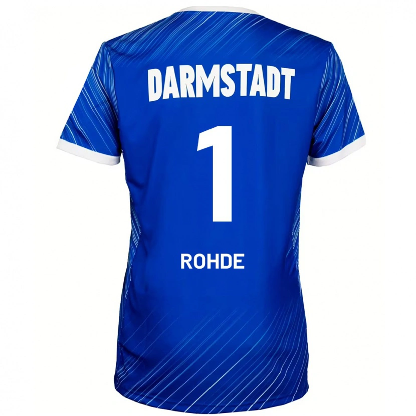 Danxen Niño Camiseta Til Rohde #1 Azul Blanco 1ª Equipación 2024/25 La Camisa