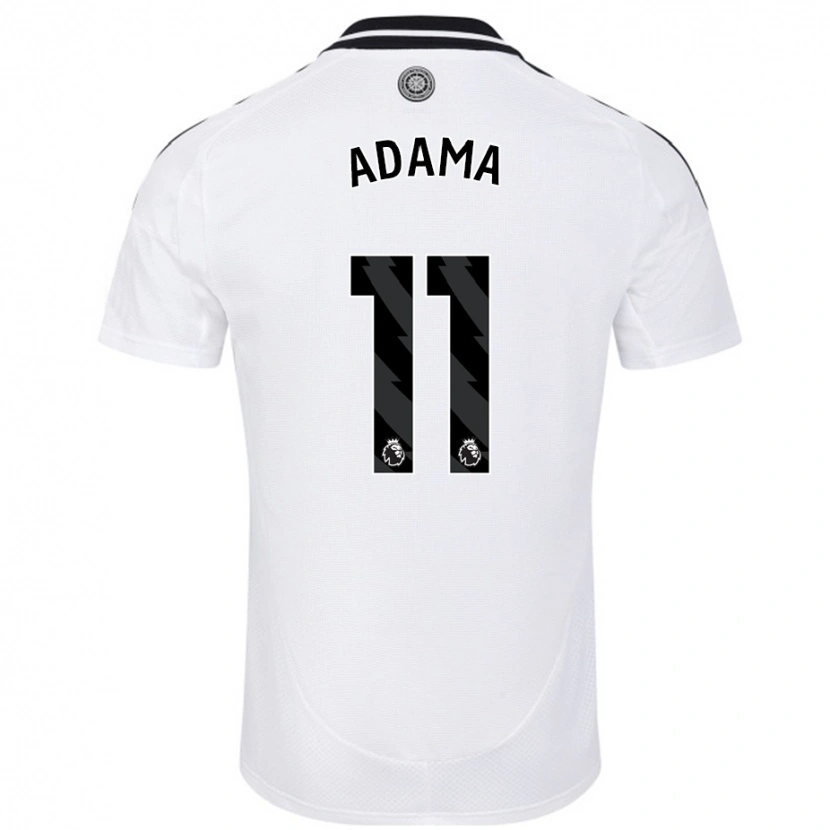 Danxen Niño Camiseta Adama Traoré #11 Blanco 1ª Equipación 2024/25 La Camisa