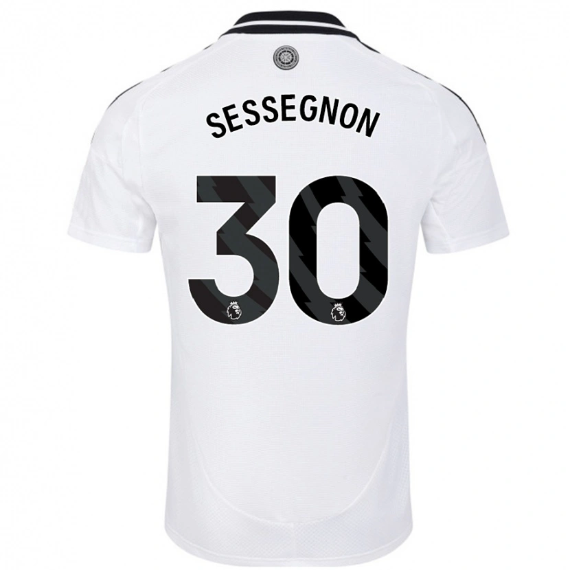 Danxen Niño Camiseta Ryan Sessegnon #30 Blanco 1ª Equipación 2024/25 La Camisa