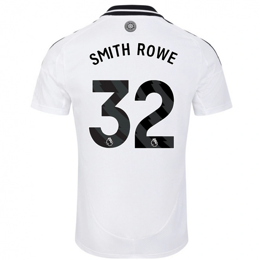 Danxen Niño Camiseta Emile Smith Rowe #32 Blanco 1ª Equipación 2024/25 La Camisa