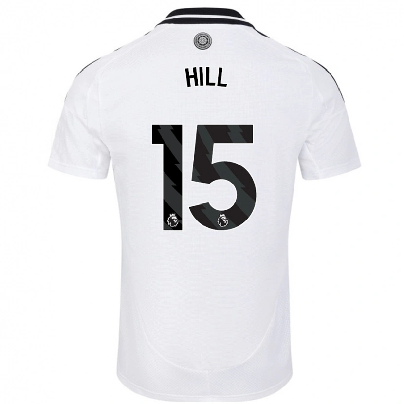 Danxen Niño Camiseta Anisha Hill #15 Blanco 1ª Equipación 2024/25 La Camisa