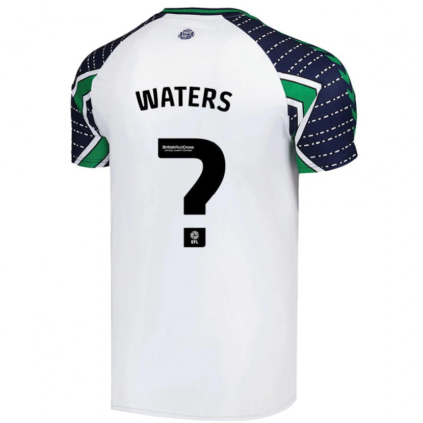 Danxen Niño Camiseta Jake Waters #0 Blanco 2ª Equipación 2024/25 La Camisa