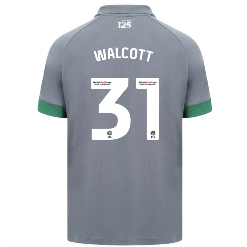 Danxen Niño Camiseta Malachi Fagan-Walcott #31 Gris Oscuro 2ª Equipación 2024/25 La Camisa