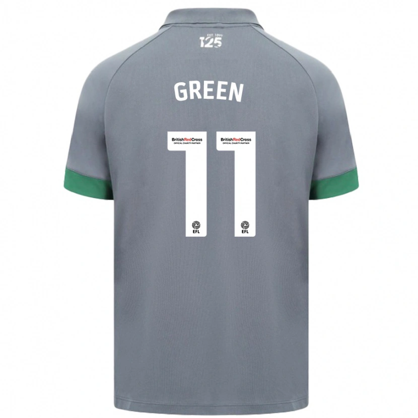 Danxen Niño Camiseta Danielle Green #11 Gris Oscuro 2ª Equipación 2024/25 La Camisa