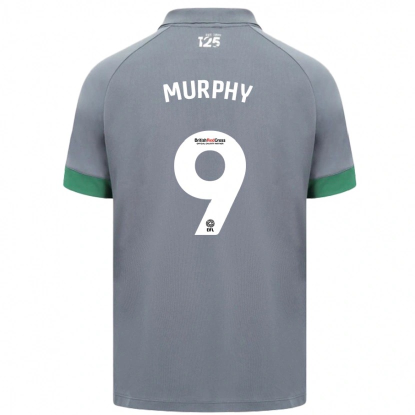 Danxen Niño Camiseta Alana Murphy #9 Gris Oscuro 2ª Equipación 2024/25 La Camisa