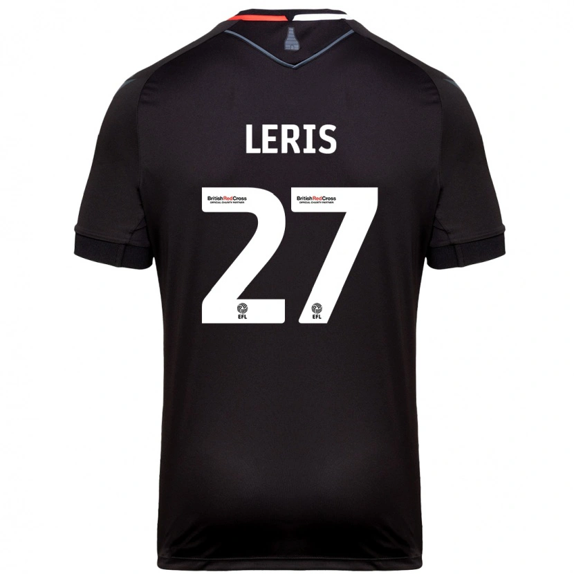 Danxen Niño Camiseta Mehdi Léris #27 Negro 2ª Equipación 2024/25 La Camisa