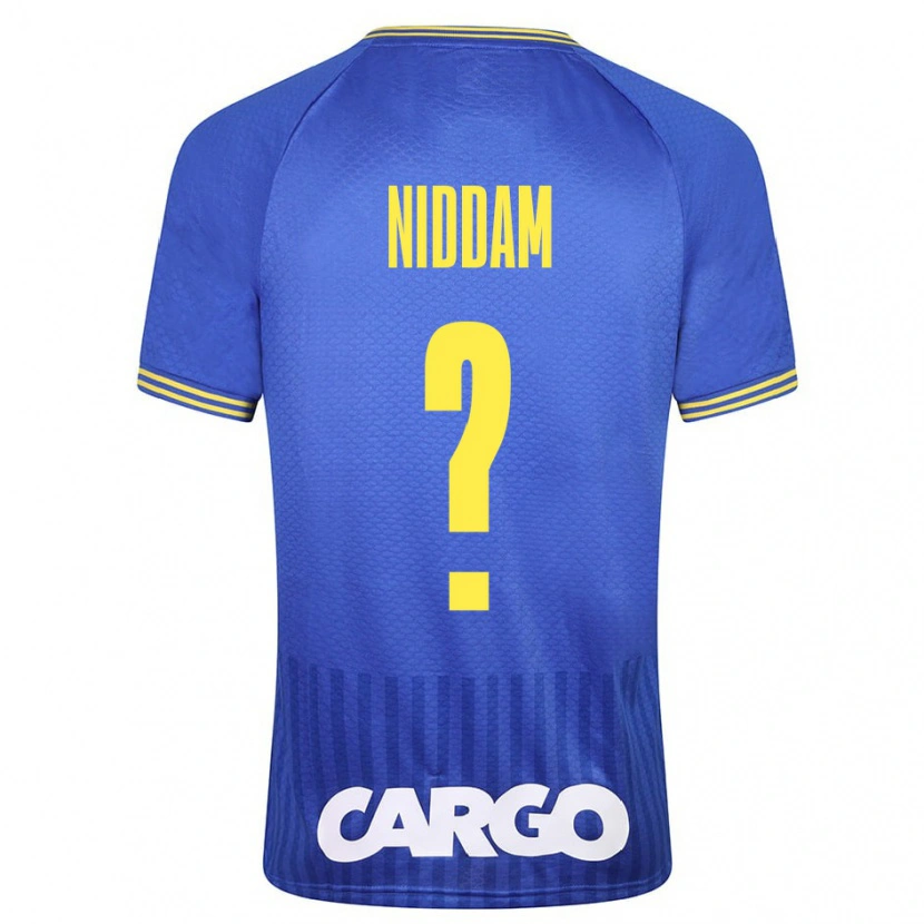 Danxen Niño Camiseta Nadav Niddam #0 Blanco 2ª Equipación 2024/25 La Camisa