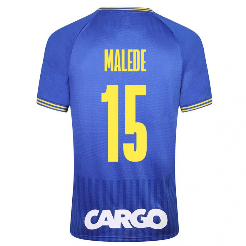 Danxen Niño Camiseta Yonas Malede #15 Blanco 2ª Equipación 2024/25 La Camisa