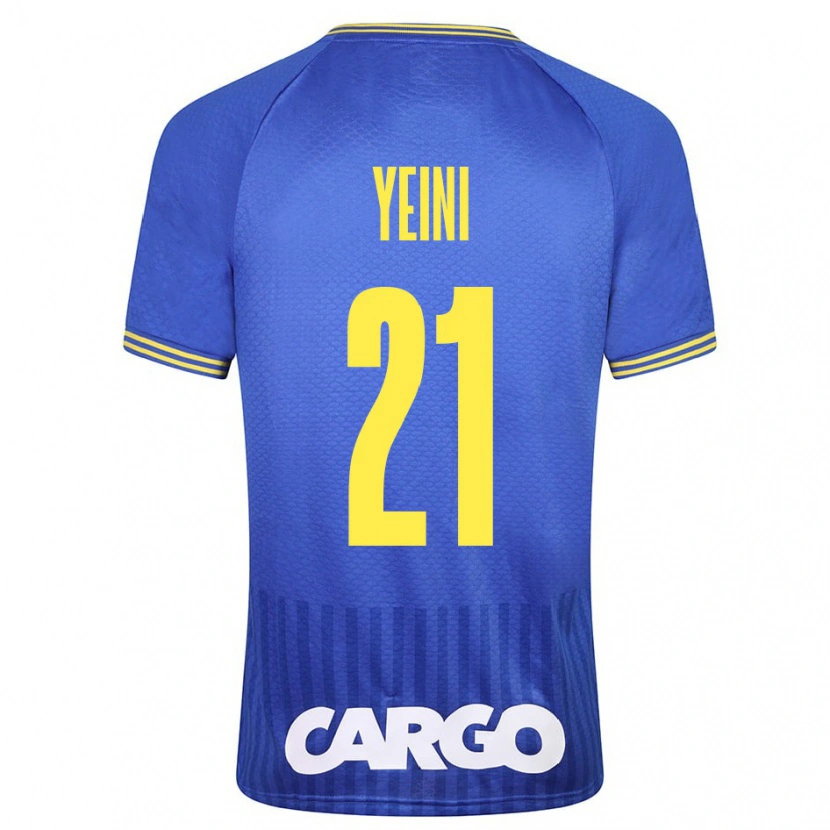 Danxen Niño Camiseta Sheran Yeini #21 Blanco 2ª Equipación 2024/25 La Camisa