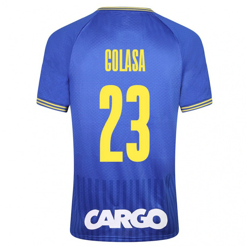 Danxen Niño Camiseta Eyal Golasa #23 Blanco 2ª Equipación 2024/25 La Camisa