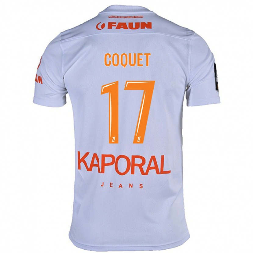 Danxen Niño Camiseta Judith Coquet #17 Blanco 2ª Equipación 2024/25 La Camisa