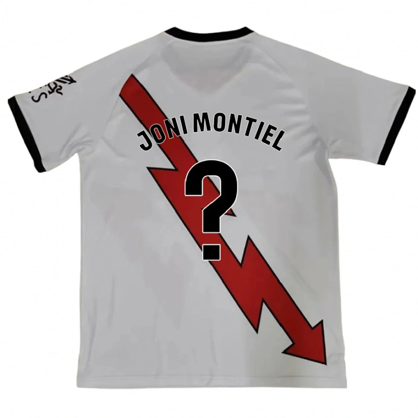 Danxen Niño Camiseta Joni Montiel #0 Rojo 2ª Equipación 2024/25 La Camisa