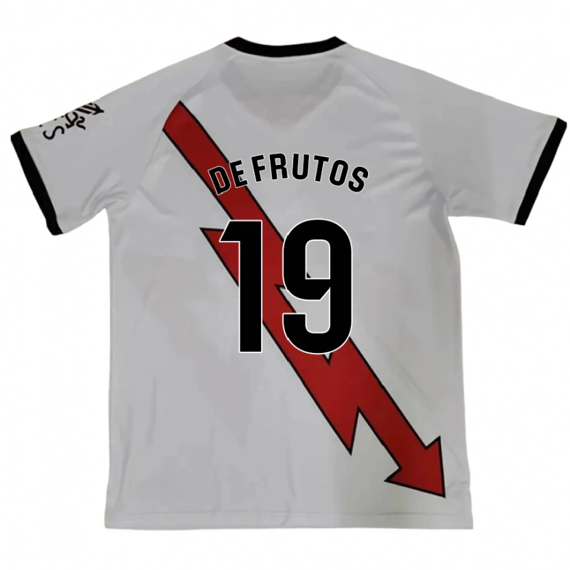 Danxen Niño Camiseta Jorge De Frutos #19 Rojo 2ª Equipación 2024/25 La Camisa