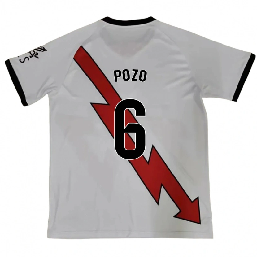 Danxen Niño Camiseta José Pozo #6 Rojo 2ª Equipación 2024/25 La Camisa