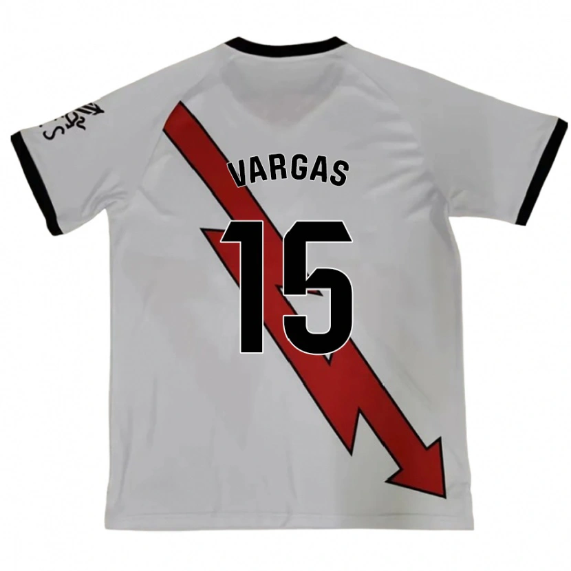 Danxen Niño Camiseta Rosario Vargas Sarasqueta #15 Rojo 2ª Equipación 2024/25 La Camisa