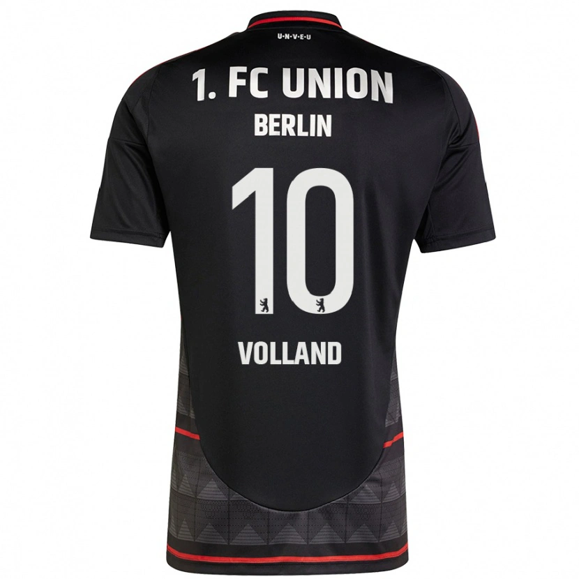 Danxen Niño Camiseta Kevin Volland #10 Negro 2ª Equipación 2024/25 La Camisa