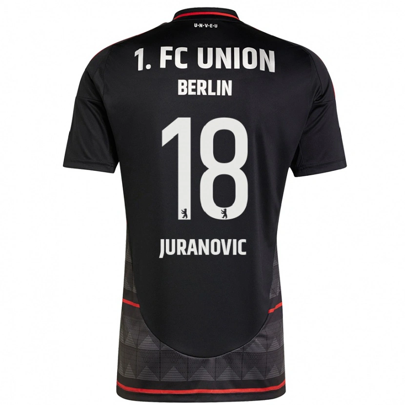 Danxen Niño Camiseta Josip Juranovic #18 Negro 2ª Equipación 2024/25 La Camisa