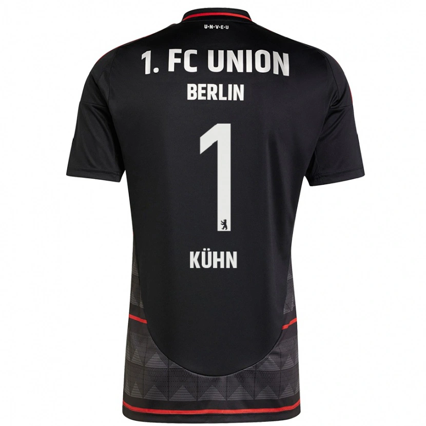 Danxen Niño Camiseta Samuel Kühn #1 Negro 2ª Equipación 2024/25 La Camisa