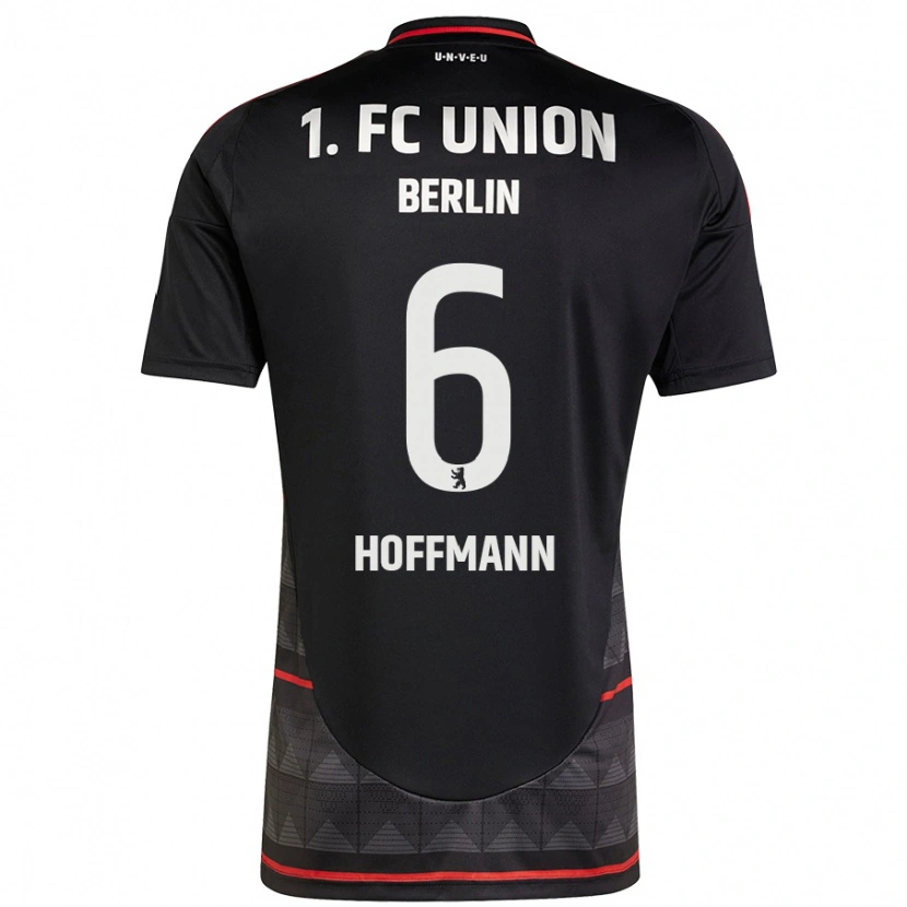 Danxen Niño Camiseta Finn Hoffmann #6 Negro 2ª Equipación 2024/25 La Camisa