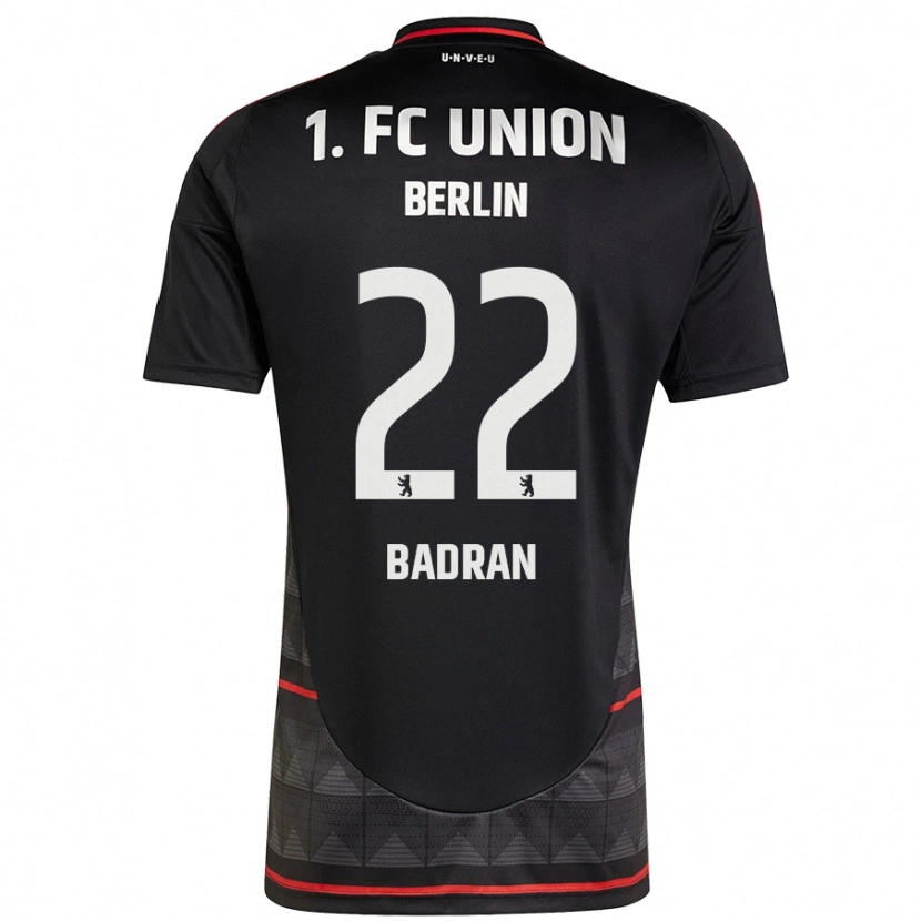 Danxen Niño Camiseta Ahmad Badran #22 Negro 2ª Equipación 2024/25 La Camisa