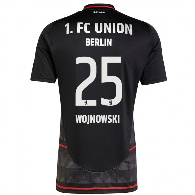 Danxen Niño Camiseta Wiktorian Wojnowski #25 Negro 2ª Equipación 2024/25 La Camisa